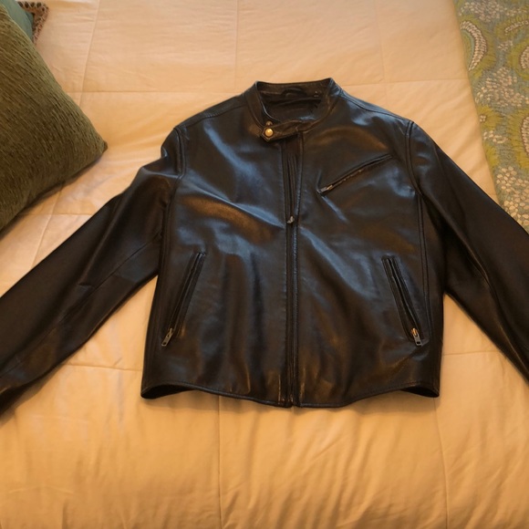 Large Murano Genuine Lamb Skin Leather Jacket